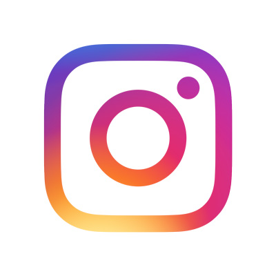 Instagram Logo mit Verweis zur Seite Blindalphabet